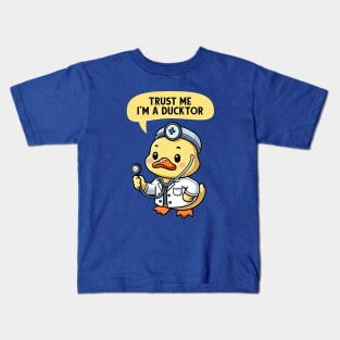 Trust Me I'm A Ducktor Kids T-Shirt